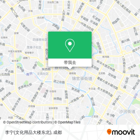 李宁(文化用品大楼东北)地图