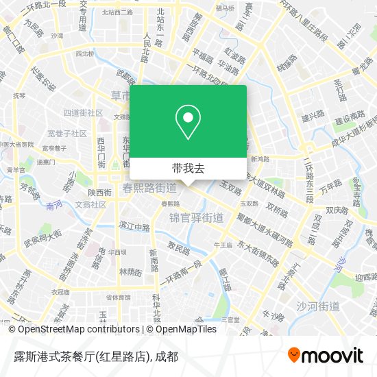 露斯港式茶餐厅(红星路店)地图
