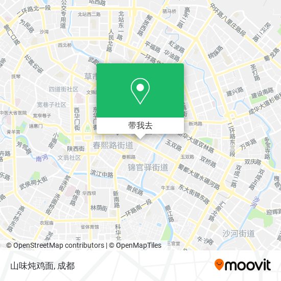 山味炖鸡面地图