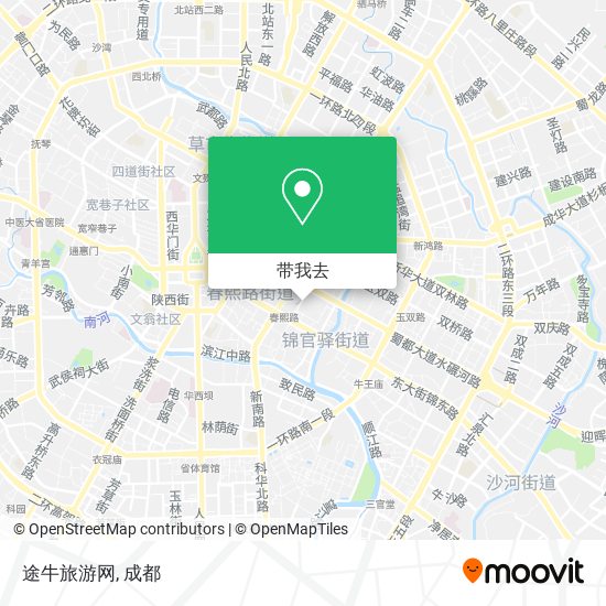 途牛旅游网地图