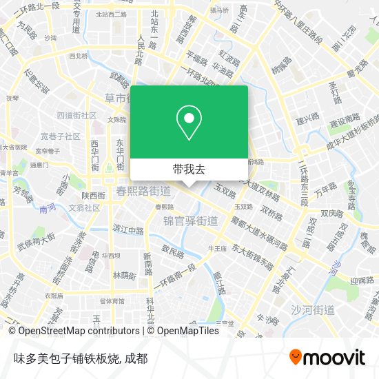 味多美包子铺铁板烧地图