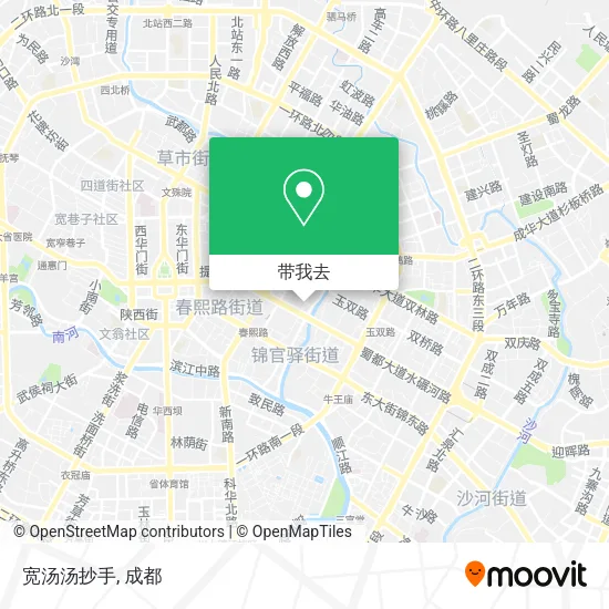 宽汤汤抄手地图