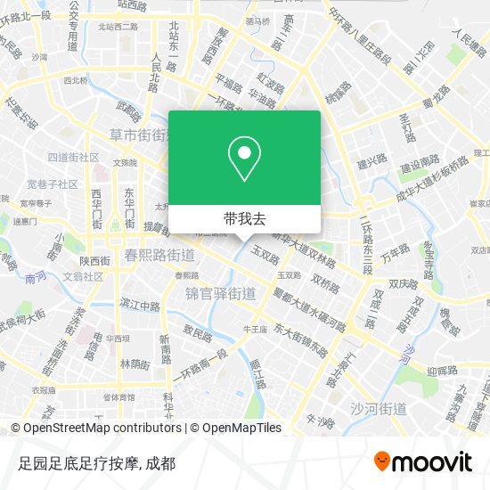 足园足底足疗按摩地图