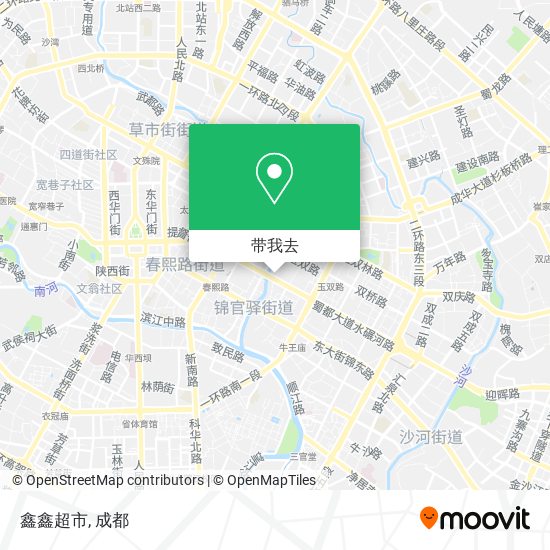 鑫鑫超市地图