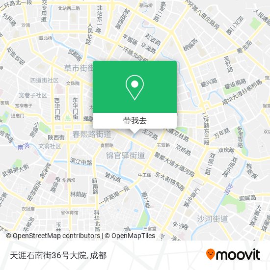 天涯石南街36号大院地图