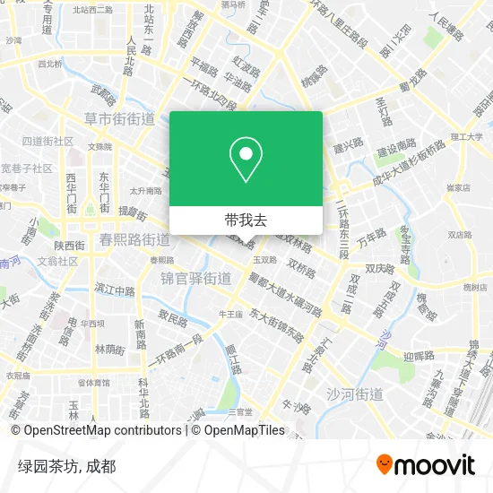 绿园茶坊地图