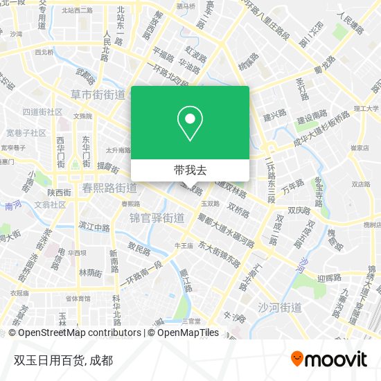 双玉日用百货地图