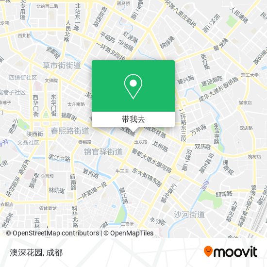 澳深花园地图