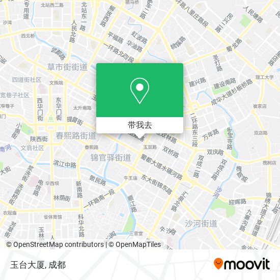 玉台大厦地图
