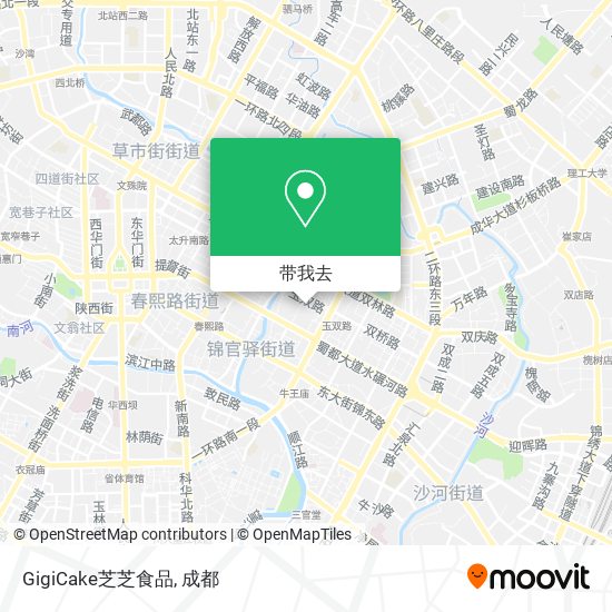 GigiCake芝芝食品地图