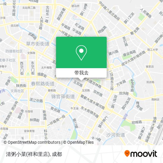 清粥小菜(祥和里店)地图