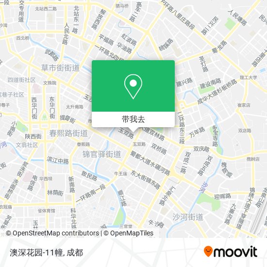 澳深花园-11幢地图