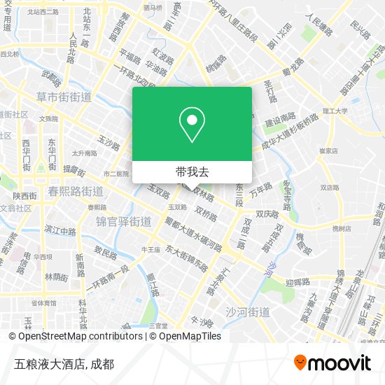 五粮液大酒店地图