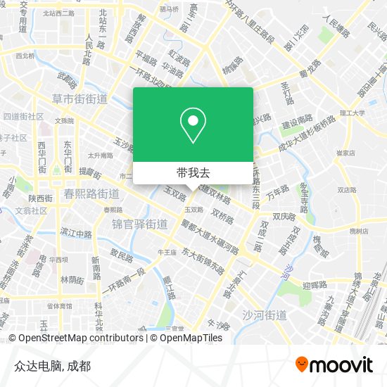 众达电脑地图