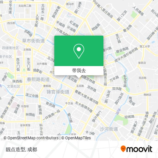 靓点造型地图