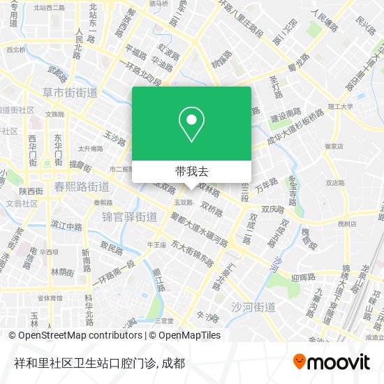 祥和里社区卫生站口腔门诊地图