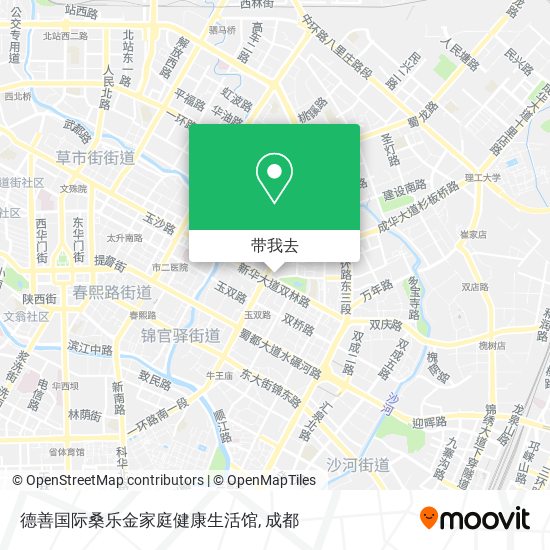 德善国际桑乐金家庭健康生活馆地图