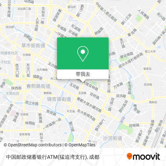 中国邮政储蓄银行ATM(猛追湾支行)地图