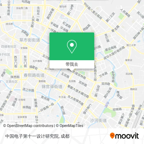 中国电子第十一设计研究院地图