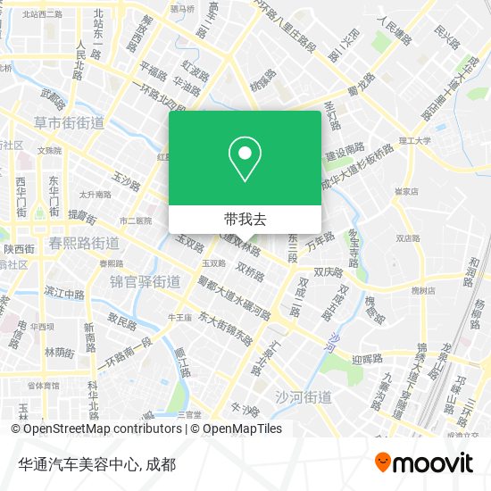 华通汽车美容中心地图