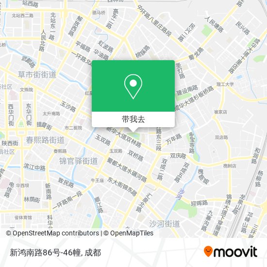 新鸿南路86号-46幢地图