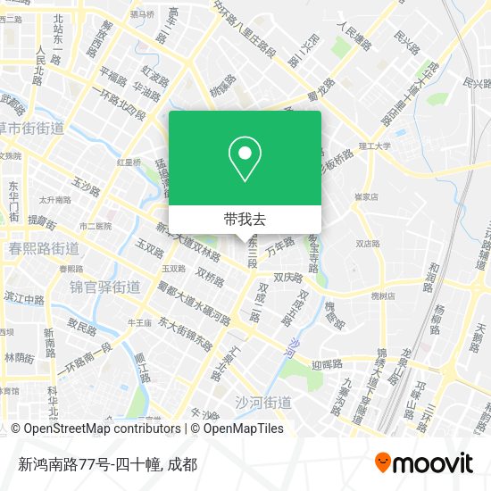 新鸿南路77号-四十幢地图