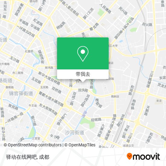 驿动在线网吧地图