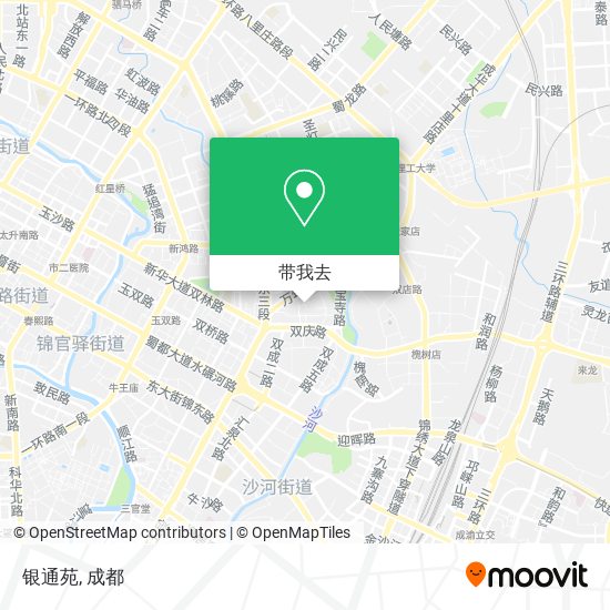 银通苑地图