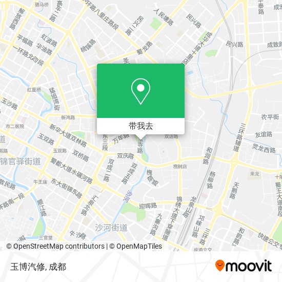 玉博汽修地图