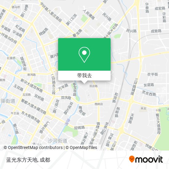 蓝光东方天地地图