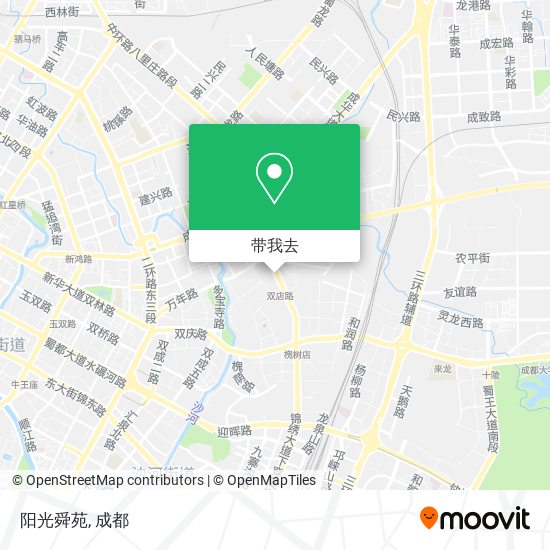 阳光舜苑地图