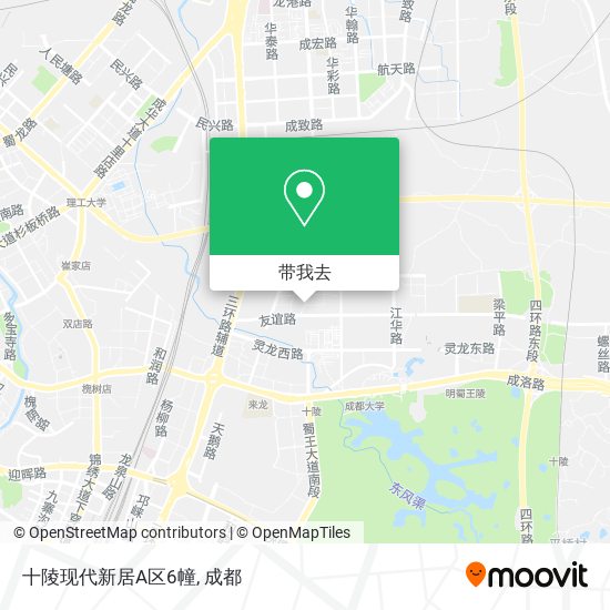 十陵现代新居A区6幢地图