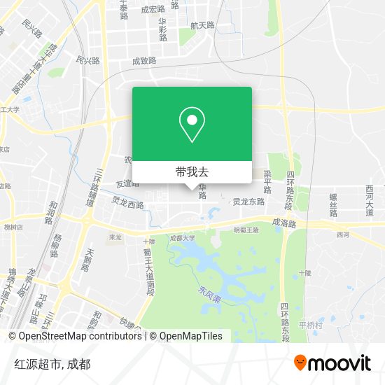 红源超市地图