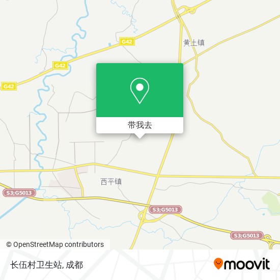 长伍村卫生站地图
