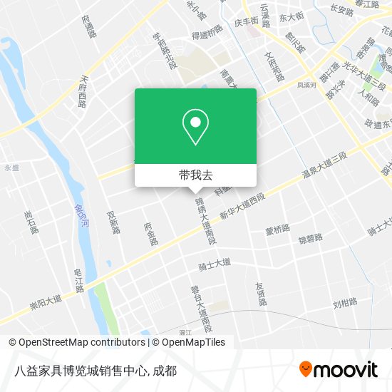 八益家具博览城销售中心地图