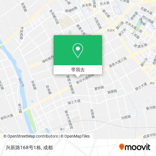 兴新路168号1栋地图