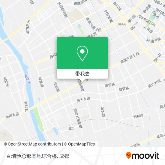 百瑞驰总部基地综合楼地图