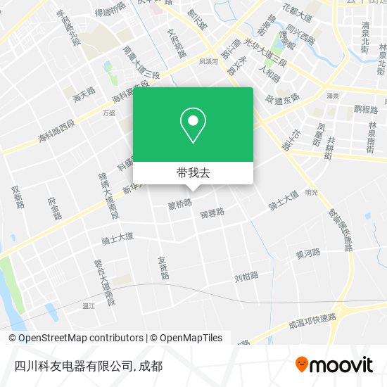四川科友电器有限公司地图
