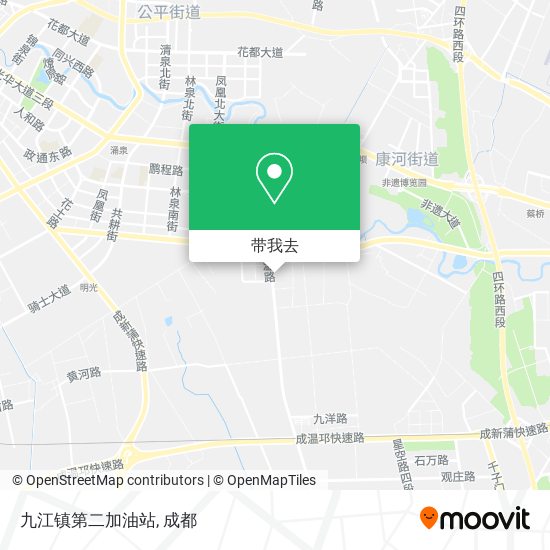 九江镇第二加油站地图