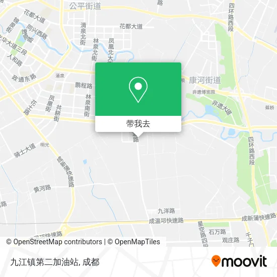 九江镇第二加油站地图