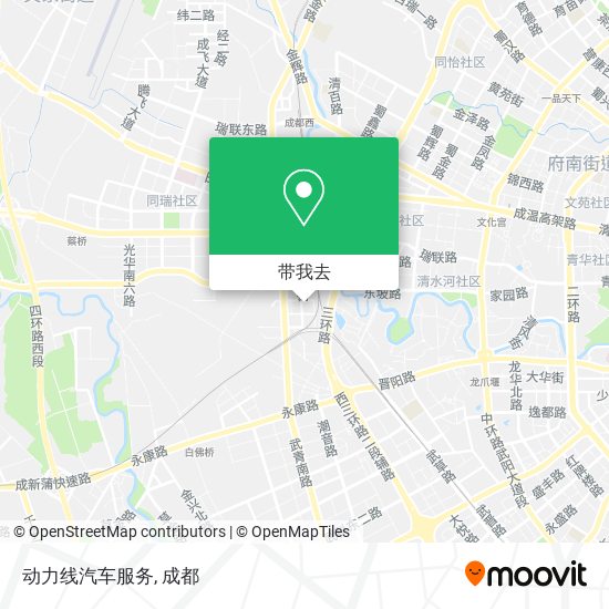 动力线汽车服务地图