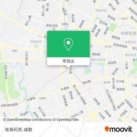 发展药房地图
