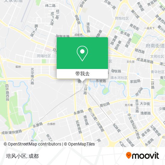 培风小区地图