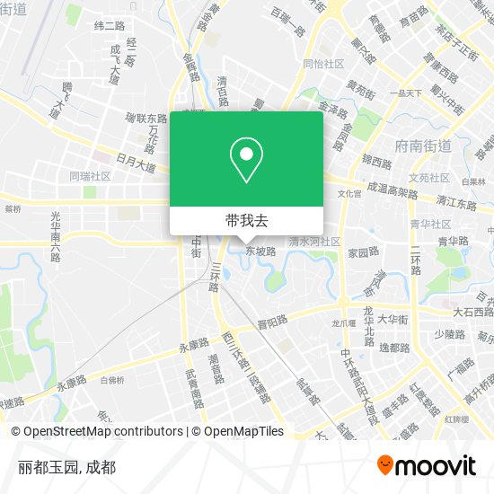 丽都玉园地图
