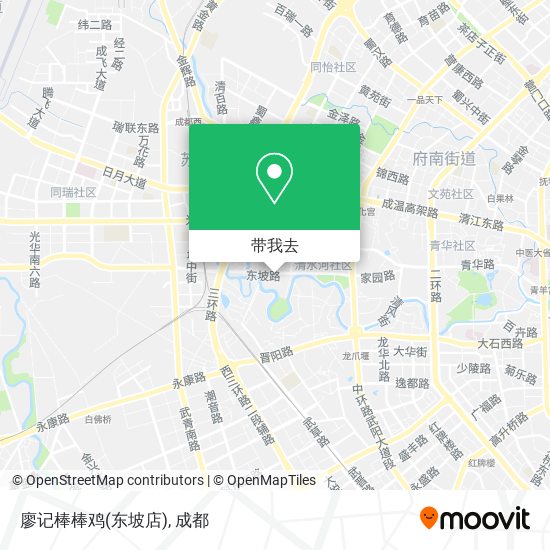 廖记棒棒鸡(东坡店)地图