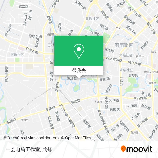 一会电脑工作室地图