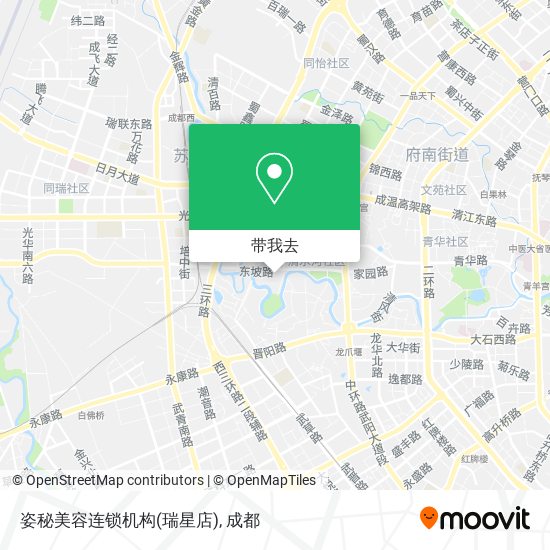 姿秘美容连锁机构(瑞星店)地图