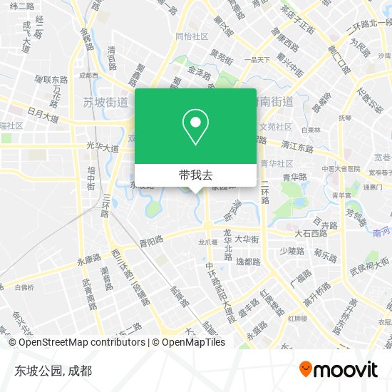 东坡公园地图