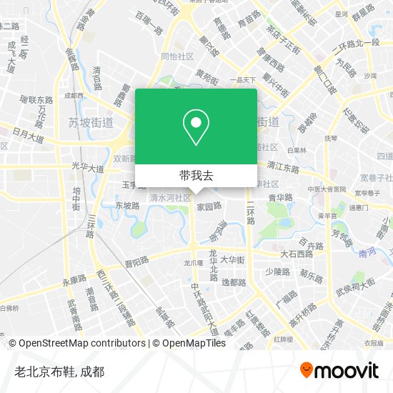 老北京布鞋地图
