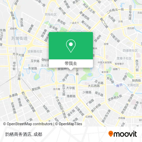韵栖商务酒店地图